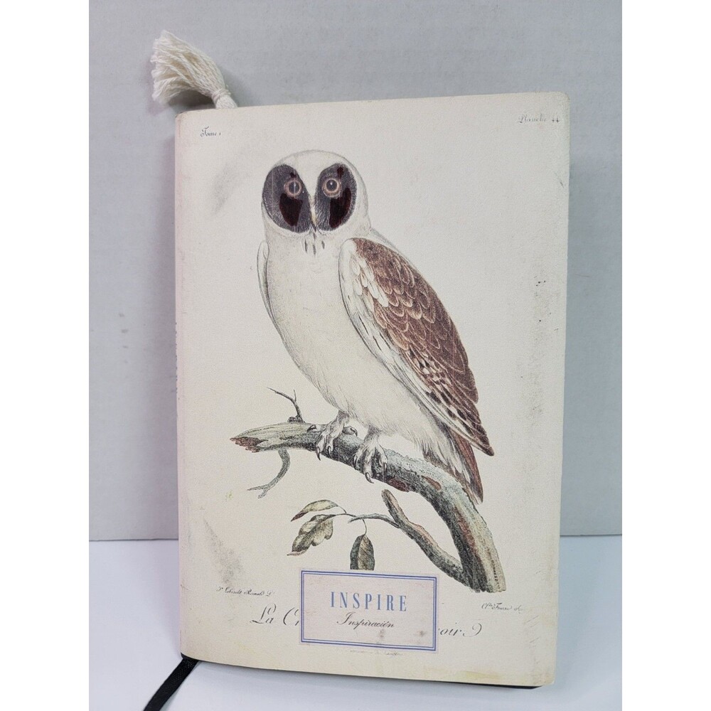 Laura Peirano Naturalismo Owl Inspire Journal Notebook Lined Pages Bookmark...